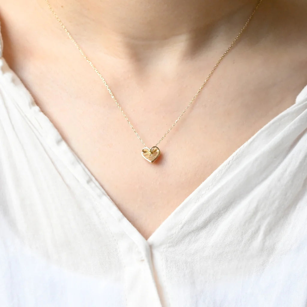 Wellness Heart  ペンダントトップ【K10YG】